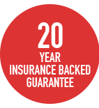 20 Years Insurance Backed Guarantee